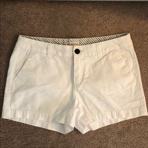 Women’s White Shorts